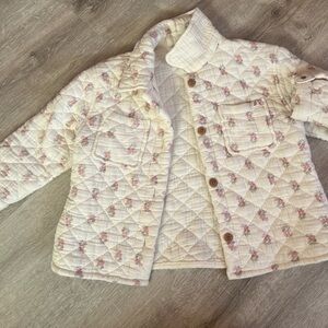 cute toddler quilted jacket